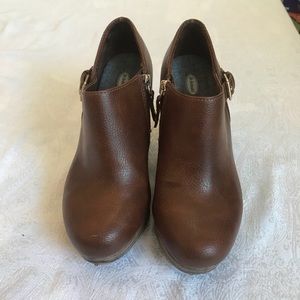 Booties with Dr. Scholl cushioning